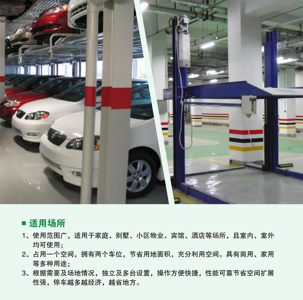 LAIBEI莱贝两柱两层立体车库适用场所.jpg