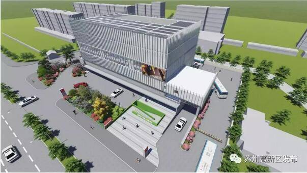 苏州竹园路激光导航+梳齿交换式停车场月底完成安装调试.jpg